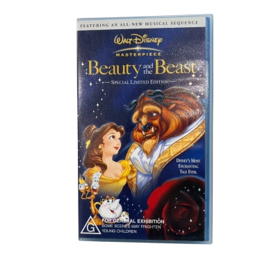 Beauty and the Beast Limited Edition VHS