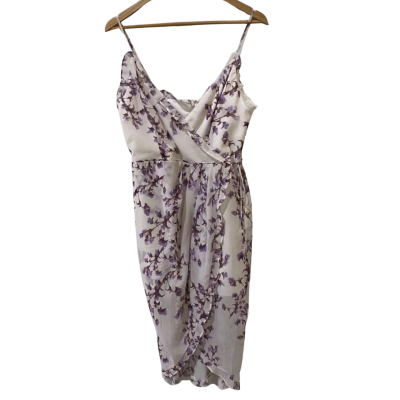 Cooper St Womens  Size 14 Floral Dress Purple / White 