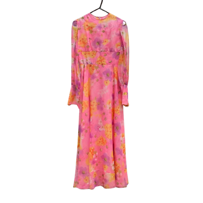 VINTAGE MAXI DRESS. SIZE 8