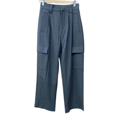Seed Heritage Dark Green Pleated Cargo Pants Size 6