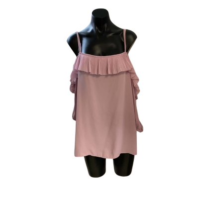 City Chic Womens  Size M 3/4 Sleeve Top Pink  