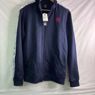 DC Shoes Mens  Size M Front Zipper Blue 