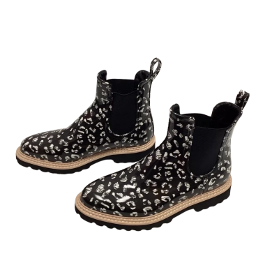 Django & Juliette Size 41 women’s Boots Black/brown/ white