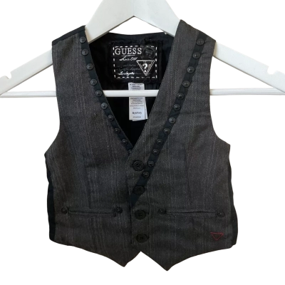 Guess Kids  Size 4 Top  Black  / Grey 