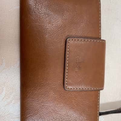 Fossil Womens leather brown purse 