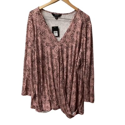 beme Womens  Size L Long Sleeve Top B