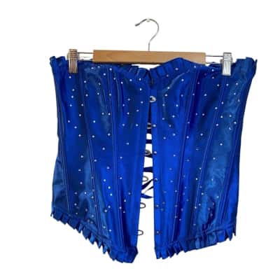  Womens  Size M Blue  corset