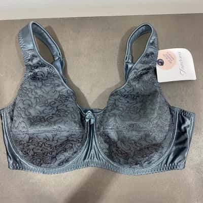 Fayreform Womens Bra Size 16E Blue 