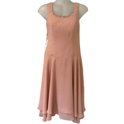 BNWT** IZILADY.  Blush Pink/ Coral Shade. Events Dress.   Size S?