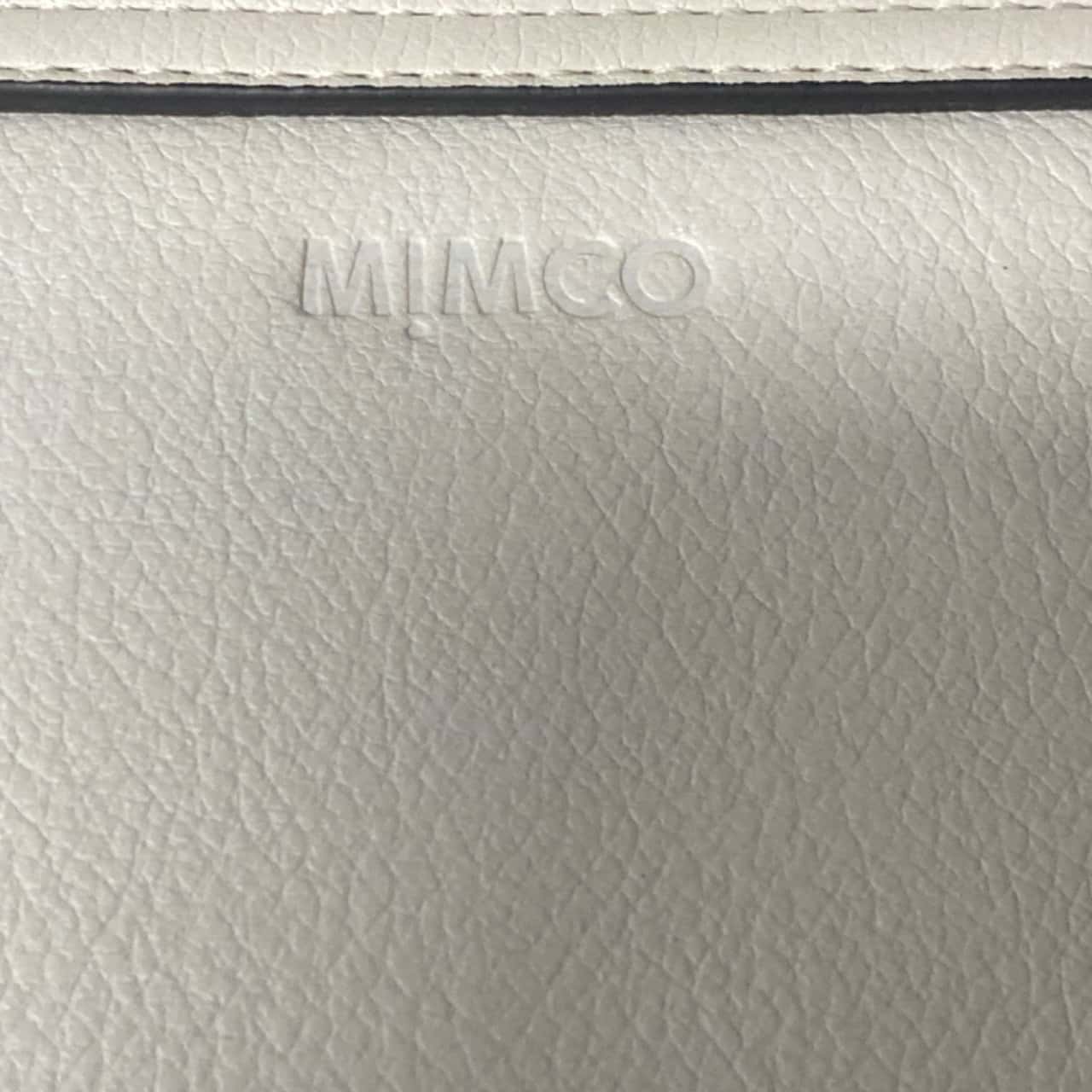 Mimco White turn lock purse (s)
