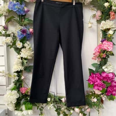 Morrison Womens  Size 12 / L Ankle Length Pants Black  