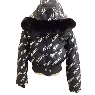 Pretty Little Thing Ski - Ski Puffer Hooded Jacket - Size 14