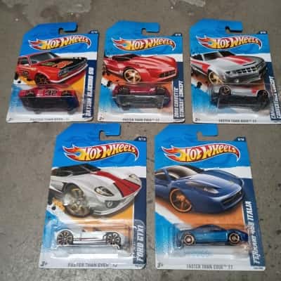 Hot Wheels Faster Than Ever x 5