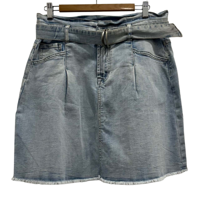 Seed Heritage Womens  Size 10 Denim Skirt Light Blue 