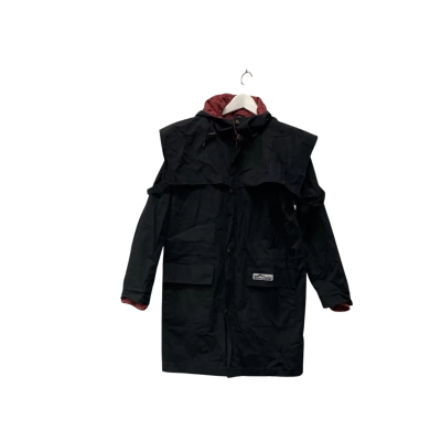 Wild Country Womens  Size 14 Raincoat Hooded Jacket Black  