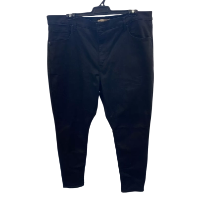 Levi Strauss & Co. Womens  Size 24 High-Waisted Jeans / Skinny Jeans Black  