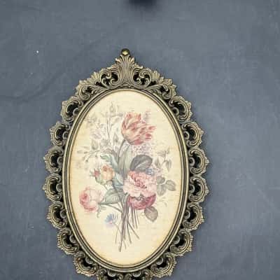 Silk Picture in Frame
