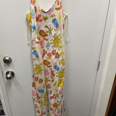 Ghanda Womens  Size M Casual Dress Pattern 