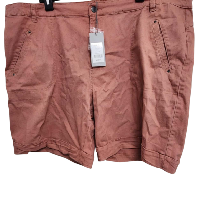 Katies Womens  Size 20 Chino Shorts Coral 