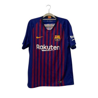 Nike Kids FCB Shirt Size L Blue / Red 