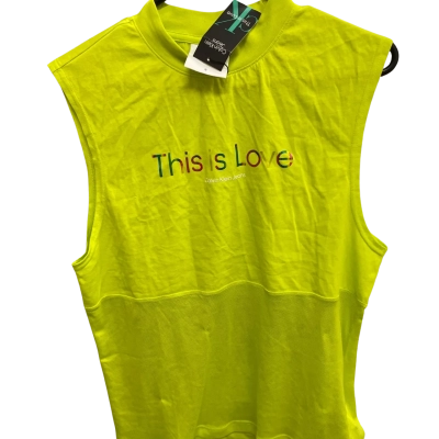Calvin Klein Jeans Womens  Size S Fluor Singlet