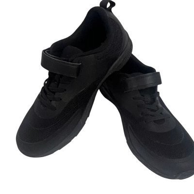 Clarks Black Comfort Walking Shoes Women’s Size 6 E+ Wide Velcro Strap