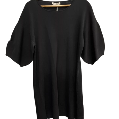 Veronika Maine Womens  Size XL Cocktail Dress Black  