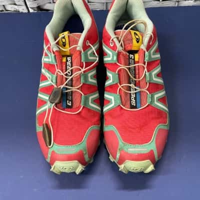 SpeedCross3 Womens  Size 6 Trainers Green / Pink  