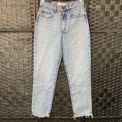 Nobody Denim Hutton Womens  Size 26 High-Waisted Jeans Blue 