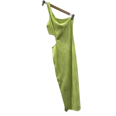 thatssofetch Womens  Size 6 Off The Shoulder Dress Green 