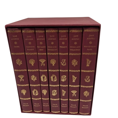 JANE AUSTEN COMPLETE SEVEN VOLUME BOXED SET PUBLISHED 1991