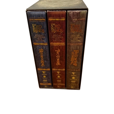 The Lord of the Rings Trilogy Special Extended Edition 12-Disc DVD Box Set 