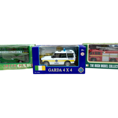 Irish model collectible vehicles 3 set 