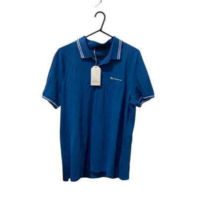 Ben Sherman Blue Polo Shirt Size L