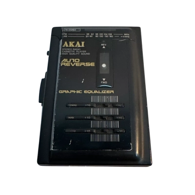 AKAI Cassette Player (Headphones Included)