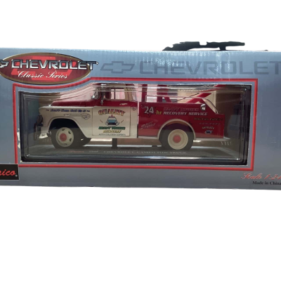 Chevrolet - 1955 Chevrolet Red Tow Truck 
