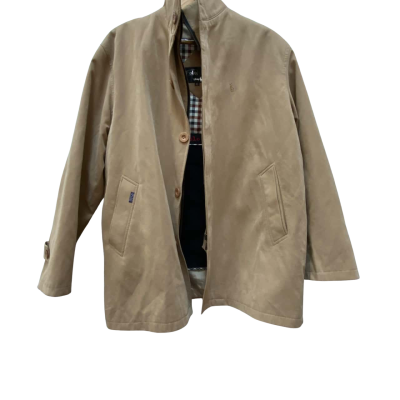 Polo Ralph Lauren Mens  Size XL Front Zipper Beige 