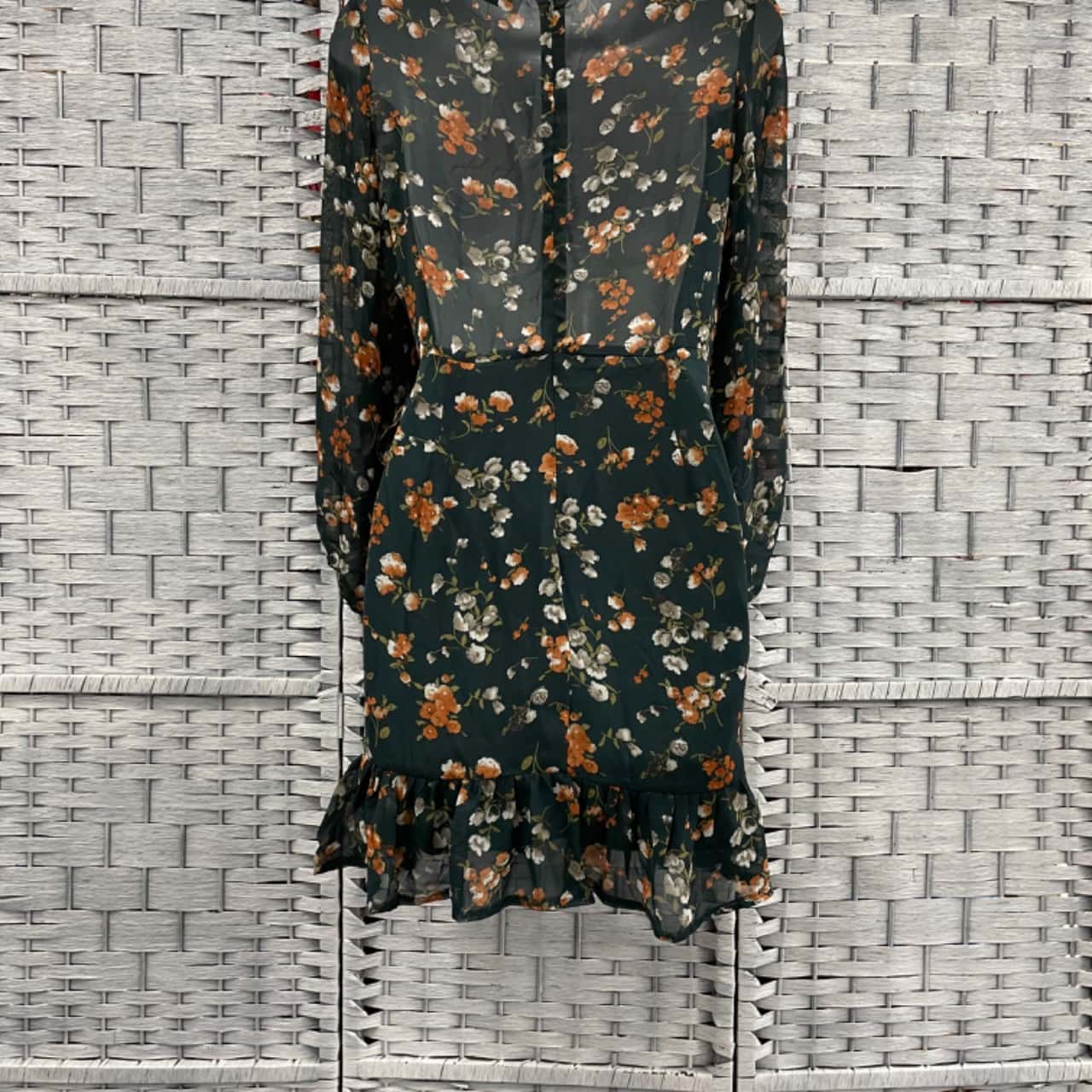 Petal + Pup Womens Size 10 Floral Dress Floral / Green (s)