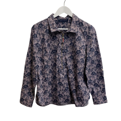 Tommy Hilfiger Unisex  Size L Polo Shirt Floral / Pink  