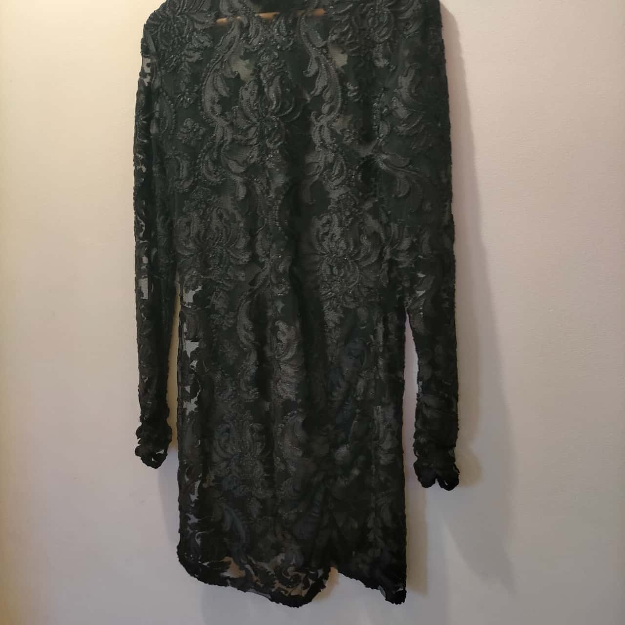 knee length dresses for ladies Alice McCall Diamond Black Mini Dress for Sale – High St. Hire main image 1