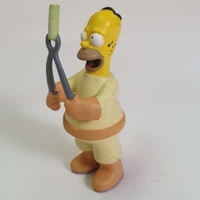 Homer Simpson With Nuclear Rod Figure 9cm