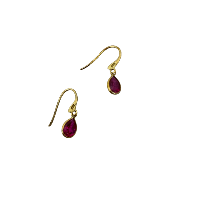 375 Marked Women's Earrings Pink  