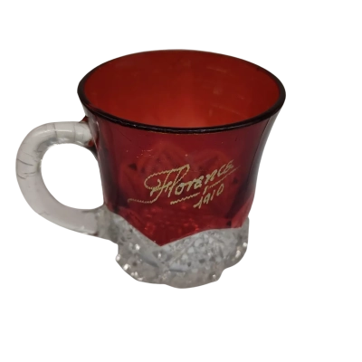 1910 Ruby Flash Souvenir Cup 