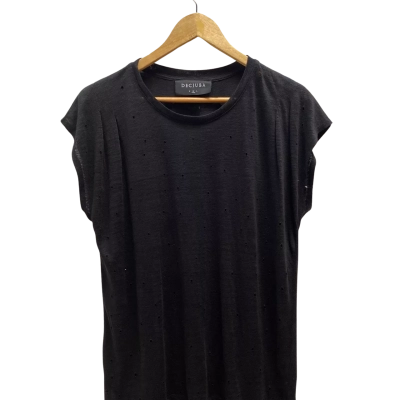 Decjuba Womens  Size M Black  Top