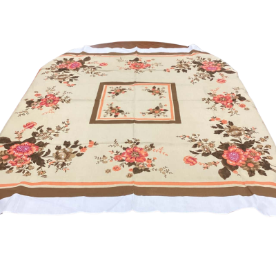 BNWT Vintage 140cm Square Retro Table Cloth (Loose Manchester)