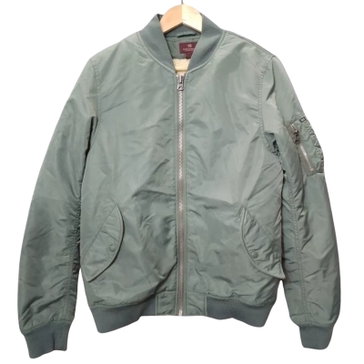 Scotch & Soda Size M Khaki Green Bomber Jacket