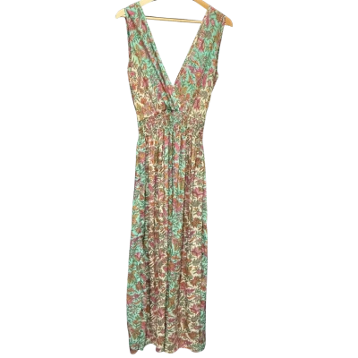 Cienna Womens  Size L Maxi Dress Floral 