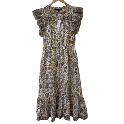 French Connection Womens Size 10 Maxi Dress Multicoloured / Pattern 