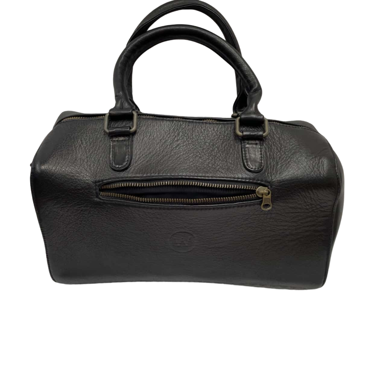 Wanderers Womens Black Leather Bag 30x20x20cm(s)