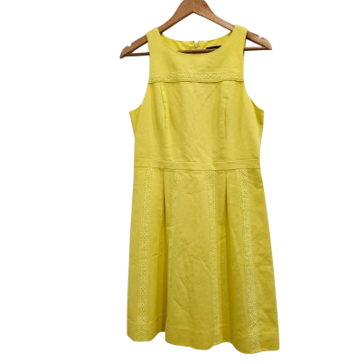 J.Crew Womens Size 8 Babydoll / Casual Dress Yellow 
